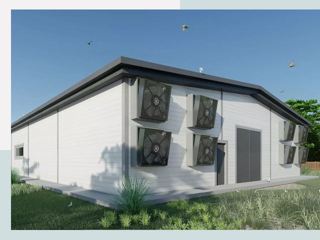 Строительство птичников в Новодвинске