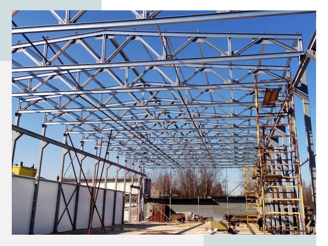 Строительство цехов в Новодвинск от 614 руб. под ключ