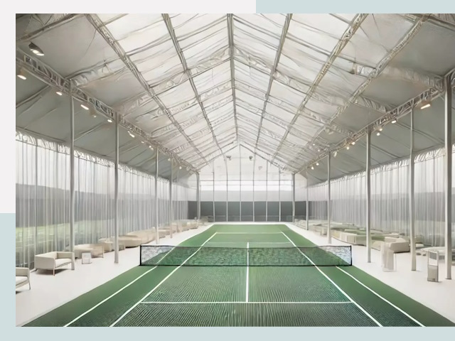 Строительство теннисных кортов в Новодвинске