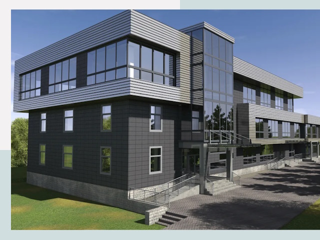 Административные здания в Новодвинске