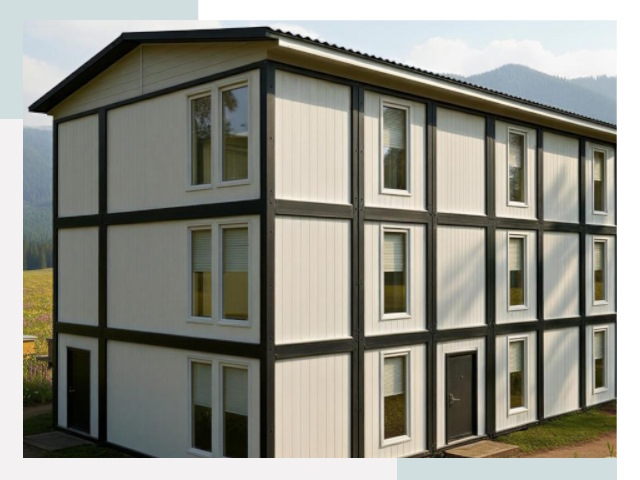 Модульные общежития в Новодвинске