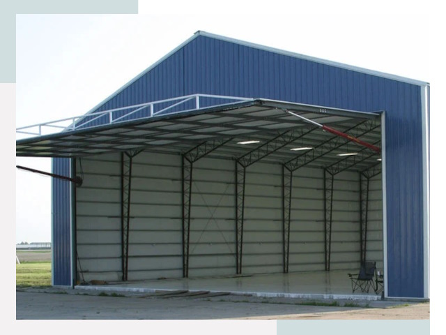 Прямо стенные ангары в Новодвинске