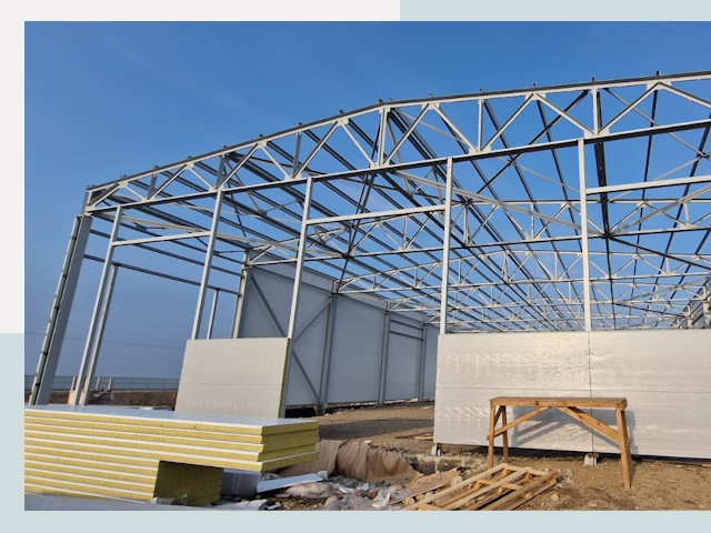 Утепленные ангары в Новодвинск от 614 руб. за м²