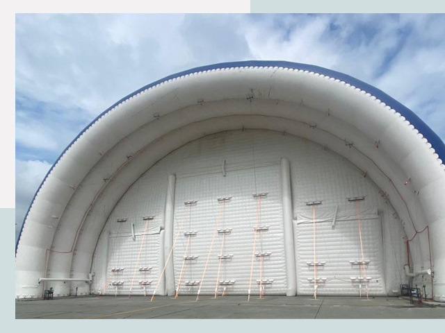 Пневмокаркасные ангары от СтальСтрой-Нвд по цене от 614 руб.