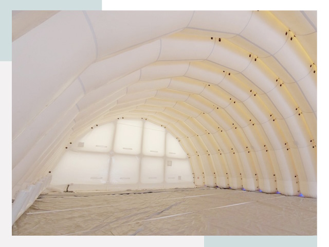 Пневмокаркасные ангары в Новодвинске