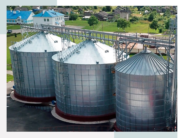 Металлические силосы в Новодвинске