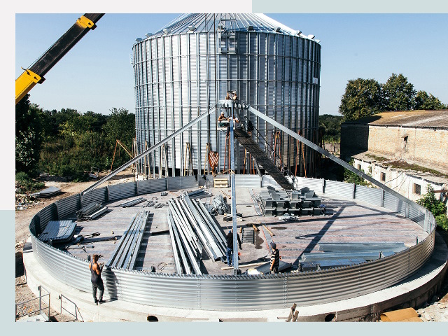 Силосы для зерна в Новодвинск от 614 руб. - Надёжное хранение