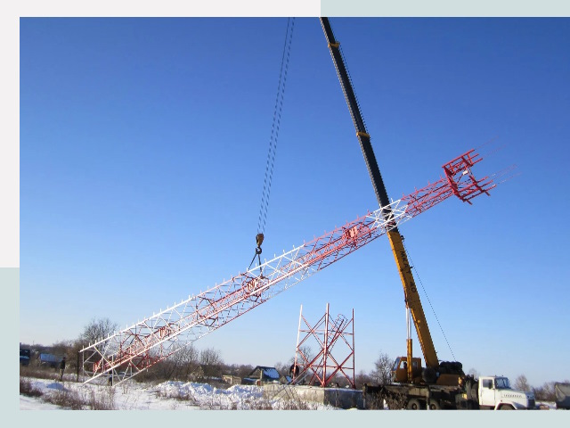 Строительство башен связи в Новодвинске от 614 руб.