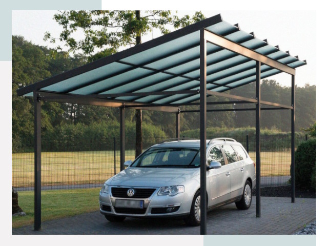 Навесы для автомобилей в Новодвинске