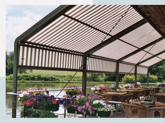 Элегантные навесы для кафе от 614 руб в Новодвинск