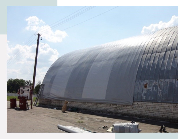 Ремонт ангаров в Новодвинске