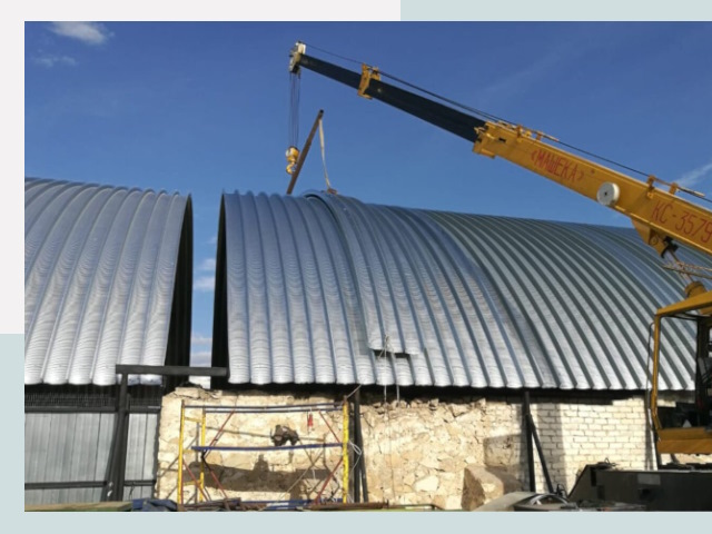 Реконструкция ангаров в Новодвинске от 614 руб.