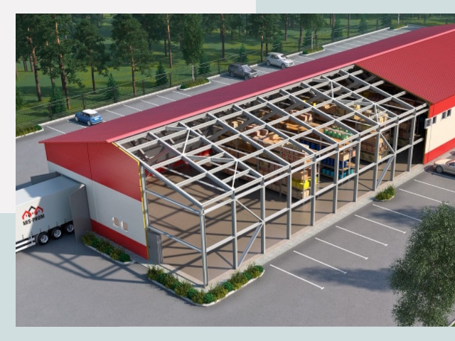 Проектирование ангаров в Новодвинске от 614 руб.